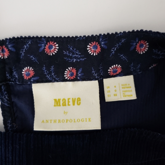 Anthropologie MaeveTessa Flounced Corduroy Tunic - Picture 8 of 9